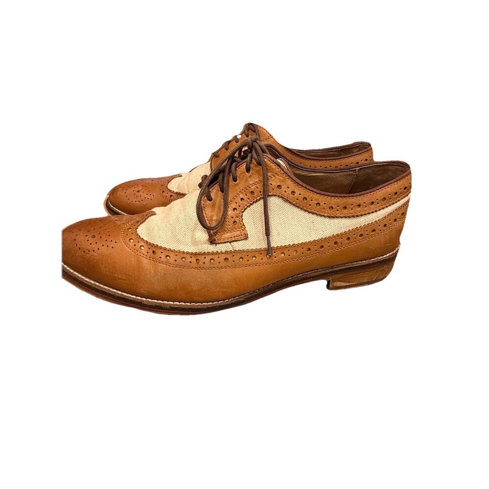 Johnston & Murphy Conrad Men’s 9.5M Oxford Burnished Leather Dress Shoe 20-3312 - Picture 2 of 6